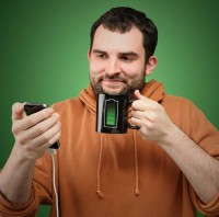Taza Desayuno con Gráfica de batería